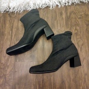 Chinese Laundry black ankle boots
